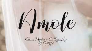 Amole Font › Fontesk