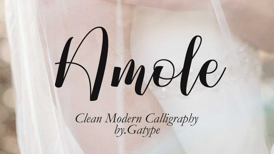 Amole Font › Fontesk