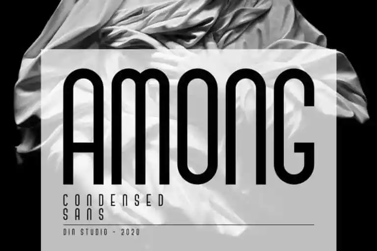 Among Sans Serif Font