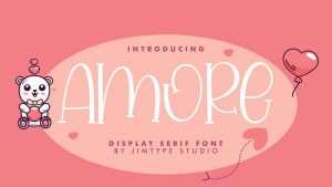 Amore Font › Fontesk