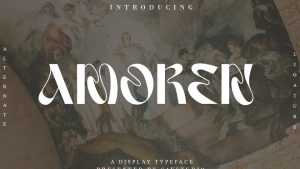 Amoren Font › Fontesk
