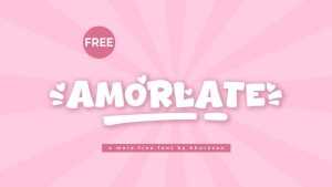 Amorlate Font › Fontesk