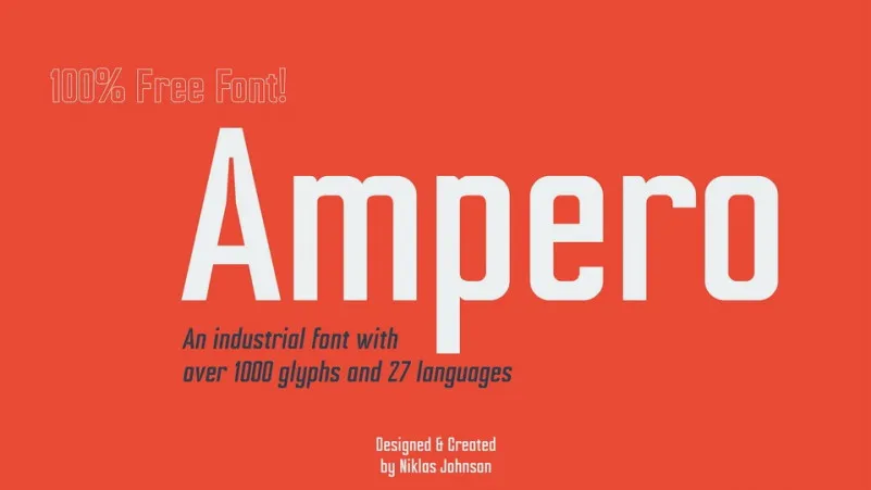Ampero Font