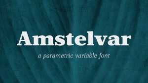Amstelvar Font Family › Fontesk