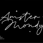 Amster Mondy Handwritten Font