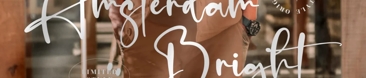 Amsterdam Bright Font
