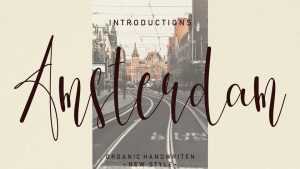 Amsterdam Font › Fontesk