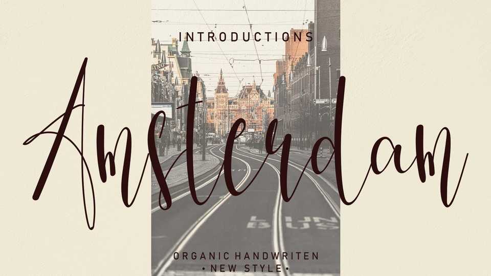 Amsterdam Font › Fontesk