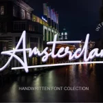Amsterdam Handwritten Font