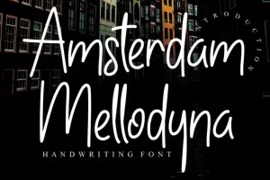 Amsterdam Mellodyna Handwritten Font
