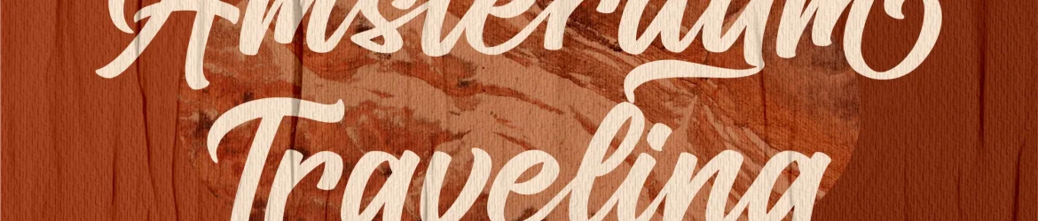 Amsterdam Traveling Font