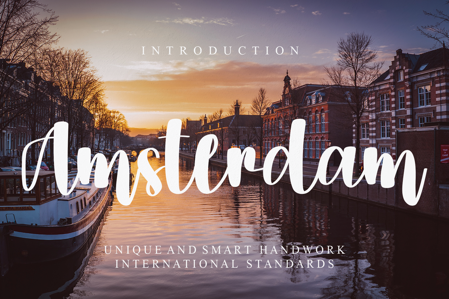 Amsterdam Typeface
