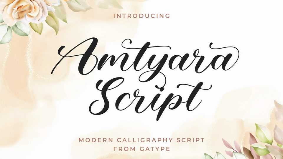 Amtyara Script Font › Fontesk