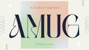 Amug Font › Fontesk
