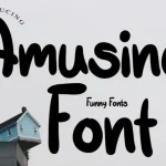 Amusing Display Font