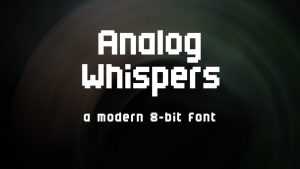 Analog Whispers Font › Fontesk