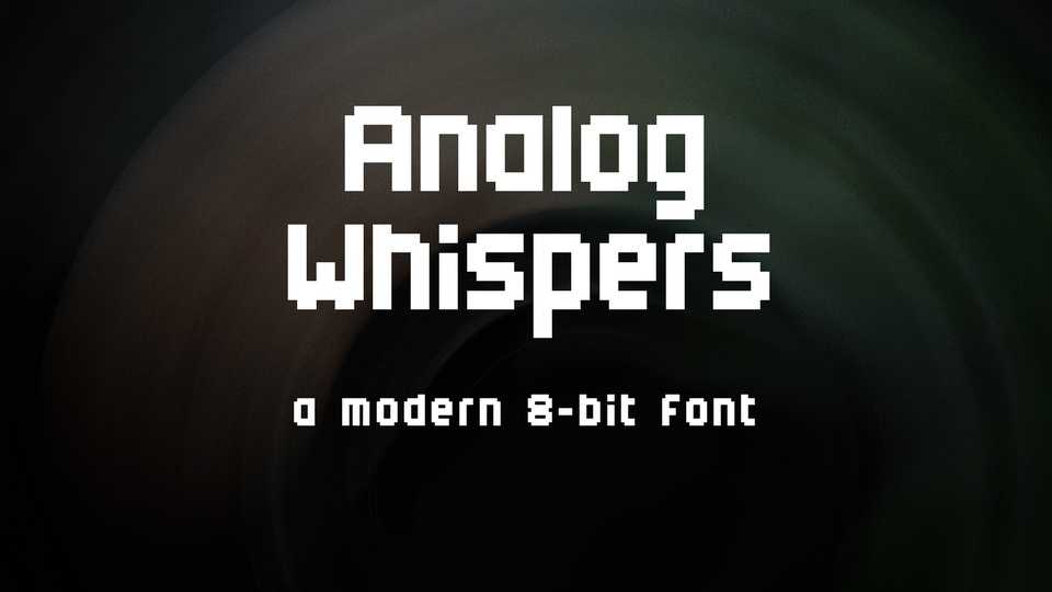 Analog Whispers Font › Fontesk