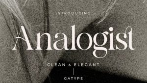Analogist Font › Fontesk
