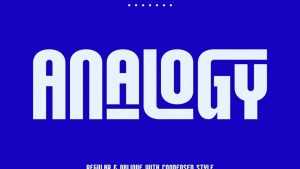 Analogy Font › Fontesk