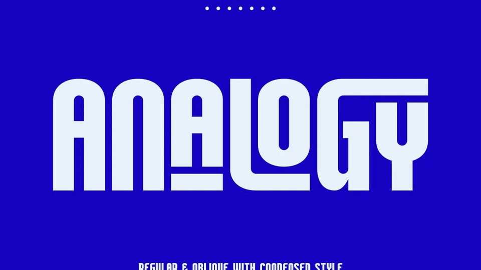 Analogy Font › Fontesk