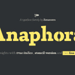 Anaphora Font Family - Fonte Grátis Anaphora Font Family