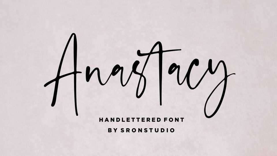 Anastacy Font › Fontesk