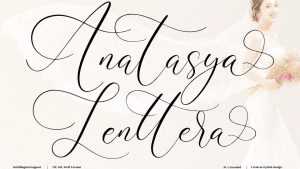 Anatasya Lenttera Script Font › Fontesk