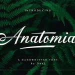 Anatomia Script Font