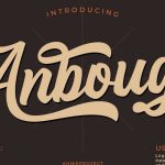 Anboug Font › Fontesk