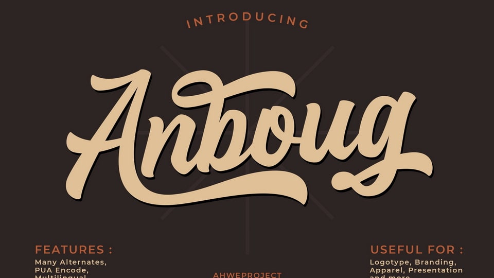 Anboug Font › Fontesk