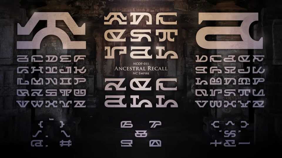 Ancestral Recall Font › Fontesk