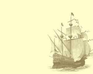 Ancient Ship PowerPoint Templates