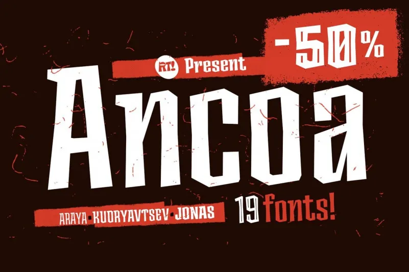 Ancoa Font Family