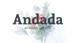 Andada Font Family › Fontesk