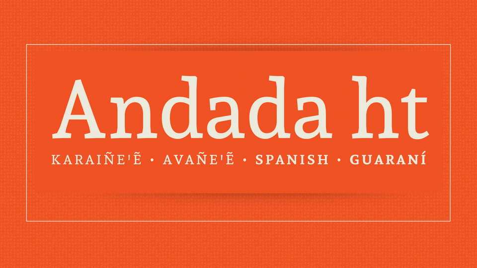 Andada Pro Font Family › Fontesk