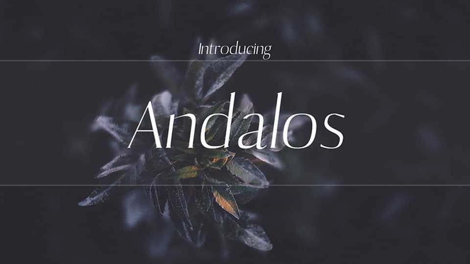 Andalos Font › Fontesk