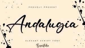 Andalugia Font › Fontesk
