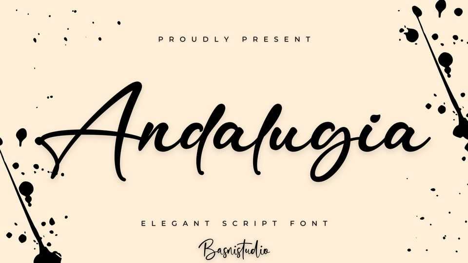 Andalugia Font › Fontesk