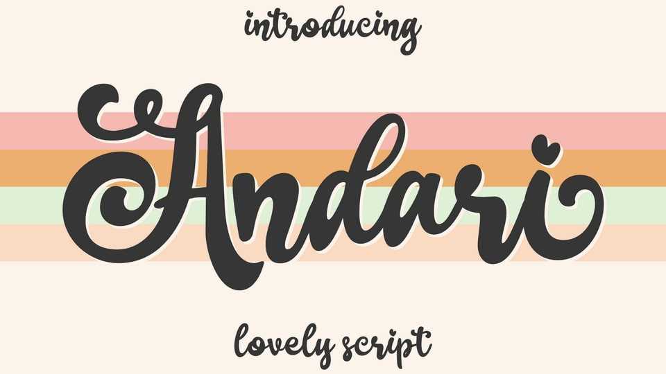 Andari Font › Fontesk