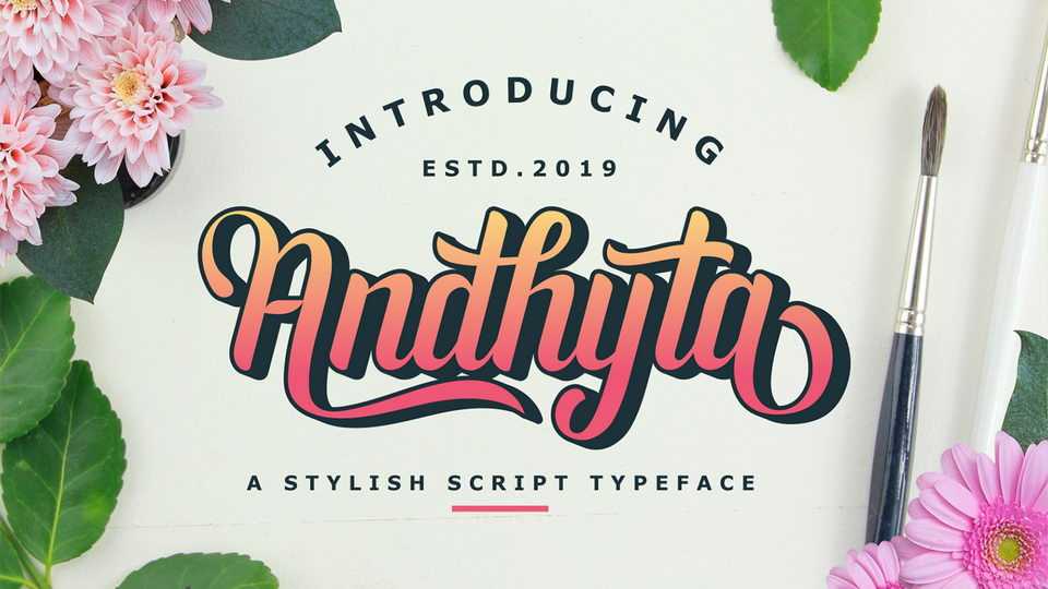 Andhyta Script › Fontesk