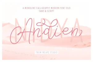 Andien Nidya Script Font