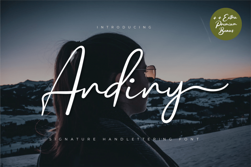 Andiny Script Font