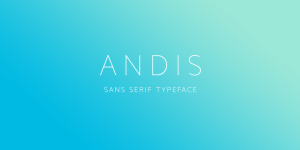 Andis Font Family
