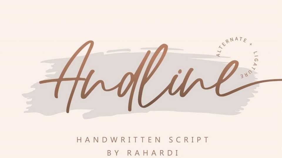 Andline Font › Fontesk
