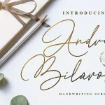 Andrea Belarosa Handwritten Font
