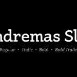 Andremas Slab Font Family › Fontesk