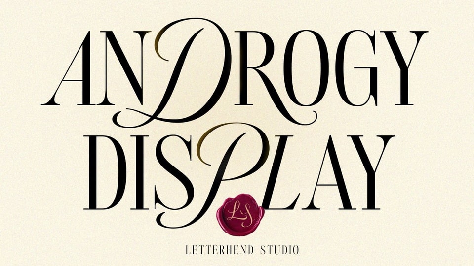 Androgy Display Font › Fontesk