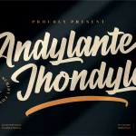 Andylante Jhondyle Font
