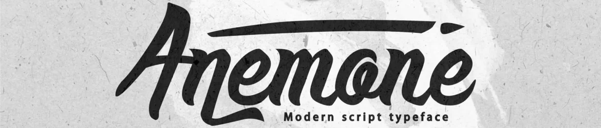 Anemone Script Font