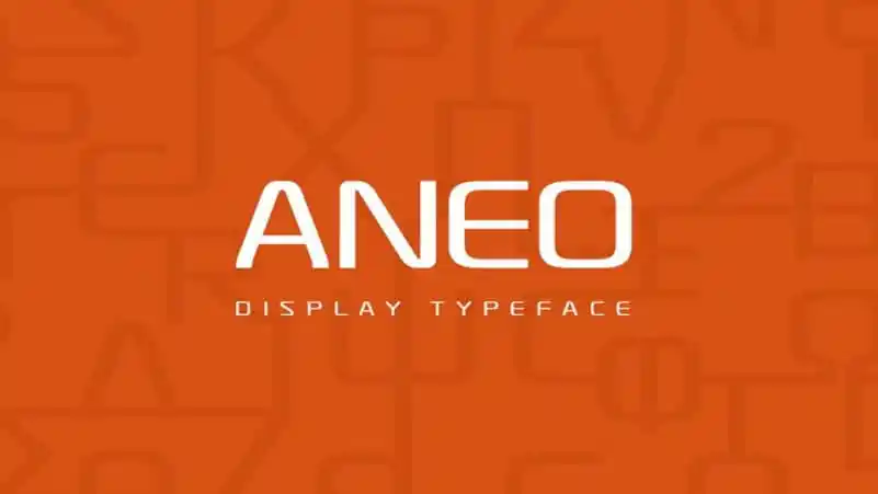 Aneo Sans Serif Font Family